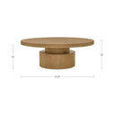 Leigh - Coffee Table - Brown - Moe's Home Collection - Coffee Tables - Elite Enclave Home