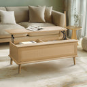 Teagan - Lift - Top Coffee Table With Storage - Natural - 510 Design - Coffee Tables - Elite Enclave Home