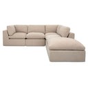 Cates - Dream Modular Sectional - Pebble - Moe's Home Collection - Stationary Sectionals - Elite Enclave Home