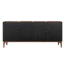 Melbourne - Mappa Burl 4 Door Cabinet - Woodtone