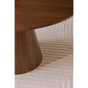 Otago - 54" Round Dining Table - Natural Walnut - Moe's Home Collection - Dining Tables - Elite Enclave Home