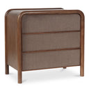 Rye - 3 Drawer Nightstand - Warm Brown - Moe's Home Collection - Accent Nightstands - Elite Enclave Home