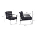 Verlaine - Chair - Black - Moe's Home Collection - Accent Chairs - Elite Enclave Home