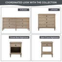Victoria - One - Drawer Bedside Table With Shelf - Antique Brown - Madison Park Signature - Accent Nightstands - Elite Enclave Home