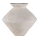 Raja - Medium Decorative Vessel - White - Moe's Home Collection - Vases & Jars - Elite Enclave Home
