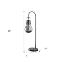 Metal Vintage Streetlight Desk Lamp - Black