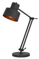 Metal Adjustable Desk Table Lamp - Black - HomeRoots - Table Lamps - Elite Enclave Home
