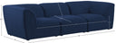 Miramar - 3 Seat Modular Sofa - Meridian Furniture - Stationary Sectionals - Elite Enclave Home