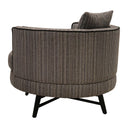 Harper - Swivel Chair - Stripe / Multi - Chapel Hill - Swivel Chairs - Elite Enclave Home