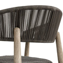 Dermott - Outdoor Bar Stool - Brown / Dark Gray