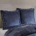 Galleria - Euro Sham - Navy - Croscill Classics - Coverlet & Shams - Elite Enclave Home