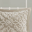 Sabrina - 3 Piece Tufted Bedspread Set - Taupe
