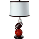 Whimsical Sports Themed Table Lamp - Black