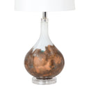 Table Lamp With White Drum Shade (Set of 2) - White