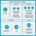 Organic - 6 Piece Towel Set - Ivory - Madison Park - Towel Sets - Elite Enclave Home