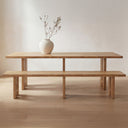 Tessa - Dining Bench - Natural - Moe's Home Collection - Dining Benches - Elite Enclave Home