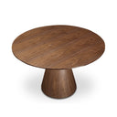 Otago - Round Dining Table - Natural Walnut - Moe's Home Collection - Dining Tables - Elite Enclave Home