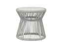 Miami - Table With Honed Cararra Marble Top