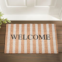 Doormats - Striped Welcome Doormat - Classic Home - Door Mats - Elite Enclave Home