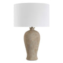 Torres - Textured Ceramic Table Lamp - Brown - Uttermost - Table Lamps - Elite Enclave Home