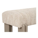 Priya - Bench - Off White - Moe's Home Collection - Upholstered Benches - Elite Enclave Home