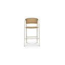 Zola - Outdoor Bar Stool - Natural - Moe's Home Collection - Bar Height (28" - 30") - Elite Enclave Home