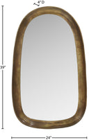 Auberge - Metal Mirror - Meridian Furniture - Accent Mirrors - Elite Enclave Home