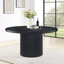 Belinda - Oak Veneer Table - Meridian Furniture - Dining Tables - Elite Enclave Home