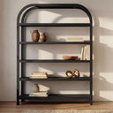 Eero - Bookcase Large - Black - Moe's Home Collection - Etageres - Elite Enclave Home
