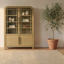 Maddie - Cabinet - Natural - Moe's Home Collection - Display Cabinets - Elite Enclave Home
