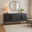 Fishbone - Sideboard - Black - Moe's Home Collection - Sideboards - Elite Enclave Home
