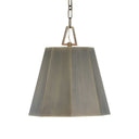 Granada - 1 Light Hexagon Pendant - Dark Gray - Uttermost - Pendant Lighting- Elite Enclave Home