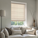 Galen Matte - 33x64" Cordless Roman Blind Galen Matte Fabric - Matte Ivory - Madison Park - Blinds & Shades - Elite Enclave Home