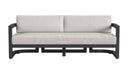Malibu - Sofa - Black / White