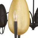 Warwick - 6 Light Chandelier - Matte Black - Uttermost - Chandeliers- Elite Enclave Home