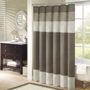 Amherst - Shower Curtain - Natural - Madison Park - Shower Curtains - Elite Enclave Home