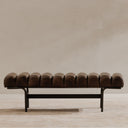 Harrison - Bench - Dark Brown - Moe's Home Collection - Upholstered Benches - Elite Enclave Home