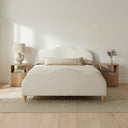 Jacqueline - Queen Panel Bed - White - Moe's Home Collection - Panel Beds - Elite Enclave Home