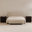 Ichigo - Storage Bench - Light Gray - Moe's Home Collection - Storage Benches - Elite Enclave Home