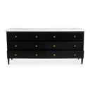 Eleanor - 6 Drawer Dresser - Black - Moe's Home Collection - Dressers - Elite Enclave Home