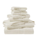 800GSM - 8 Piece Antimicrobial Towel Set - Cream - Madison Park Signature - Towel Sets - Elite Enclave Home