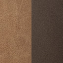 Clair - Leather Round Table