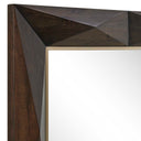 Diamond In The Rough - Wood Mirror - Gold / Woodtone - Uttermost - Accent Mirrors - Elite Enclave Home