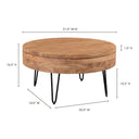 Privado - Storage Coffee Table - Natural - Moe's Home Collection - Coffee Tables - Elite Enclave Home