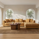 Davie - Slipper Chair - Golden Yellow - Moe's Home Collection - Stationary Chairs - Elite Enclave Home