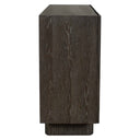 Phineas - 3 Door Modern Cabinet - Woodtone