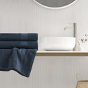 Premium Turkish Cotton 500GSM Plush 2 Piece XL Towel Set - Navy - Super Listing - Towel Sets - Elite Enclave Home