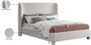 Penny - Boucle Fabric Bed - Meridian Furniture - Upholstered Beds - Elite Enclave Home