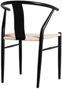 Beck - Hand Woven Rope Dining Chair (Set of 2) - Meridian Furniture - Chair Sets - Elite Enclave Home