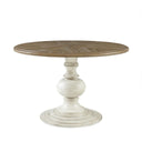 Lexi - Dining Table - Reclaimed Walnut / Antique Cream - Madison Park - Dining Tables - Elite Enclave Home
